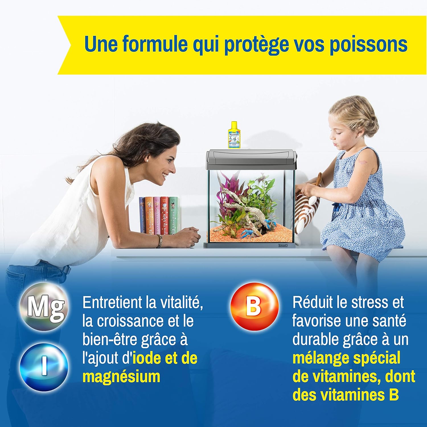 TETRA AquaSafe conditionneur d’eau pour poissons tropicaux