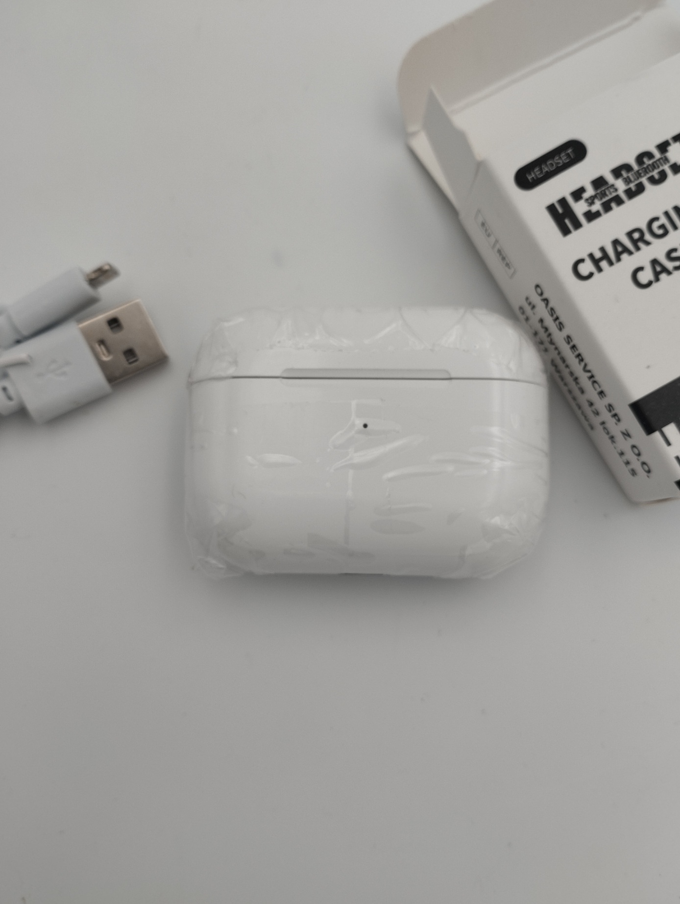 Écouteurs Bluetooth sans fil intelligents avec boîtier de charge