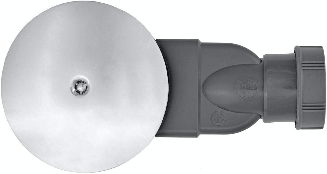 Wirquin Bonde de douche extra plate pour receveur de douche diamètre 90 mm 