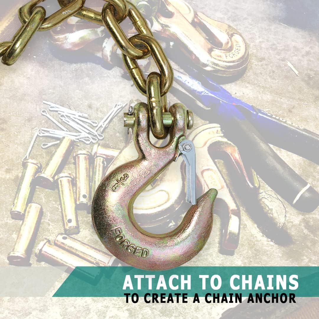 Crochet ouvert 3/8 barré forged g70