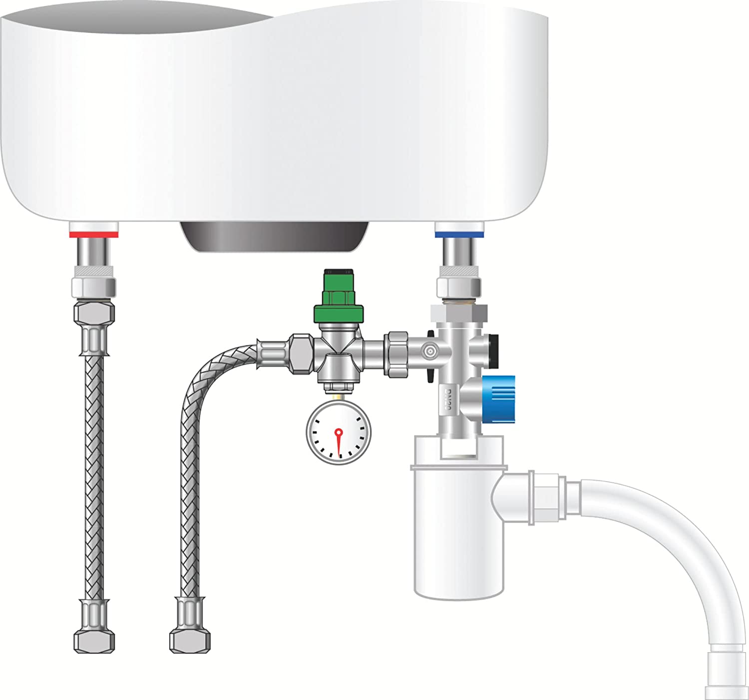 SOMATHERM - Réducteur de pression à piston HML5191-20-20 