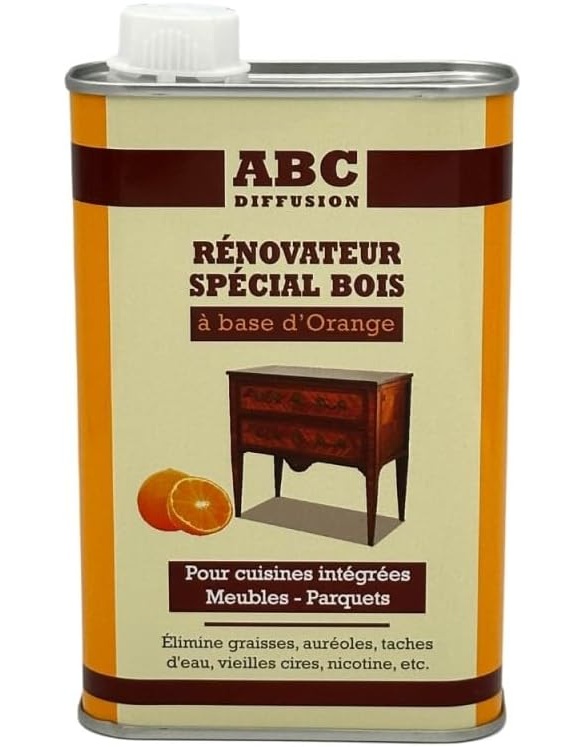 Rénovateur bois à base d'orange