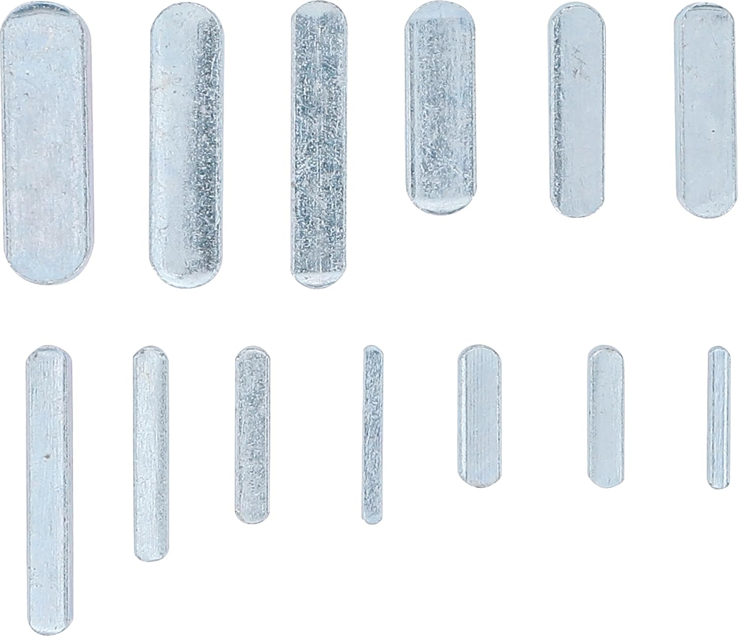 Assortiment de 60 Clavettes droites / parallèles BGS 8141