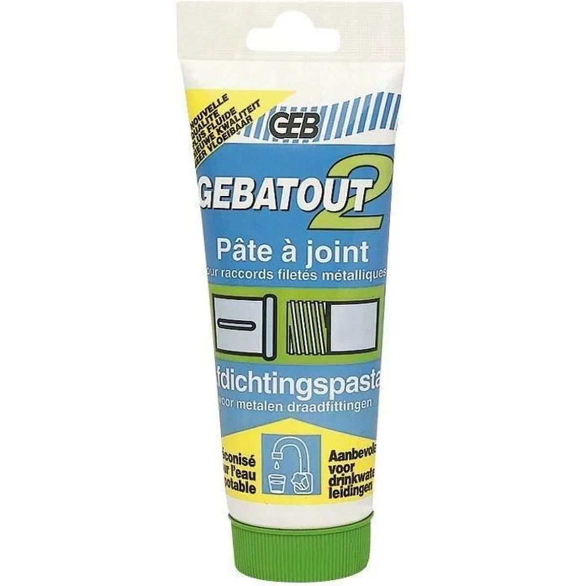 Pâte à joint Gebatout 2 250ml - GEB - 103960 