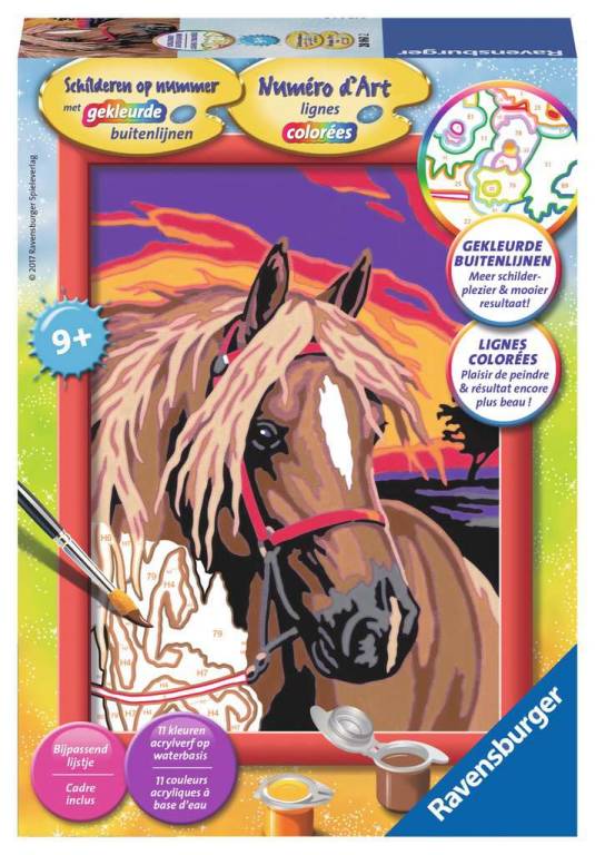 Peinture par numéros Cheval de rêve Ravensburger
