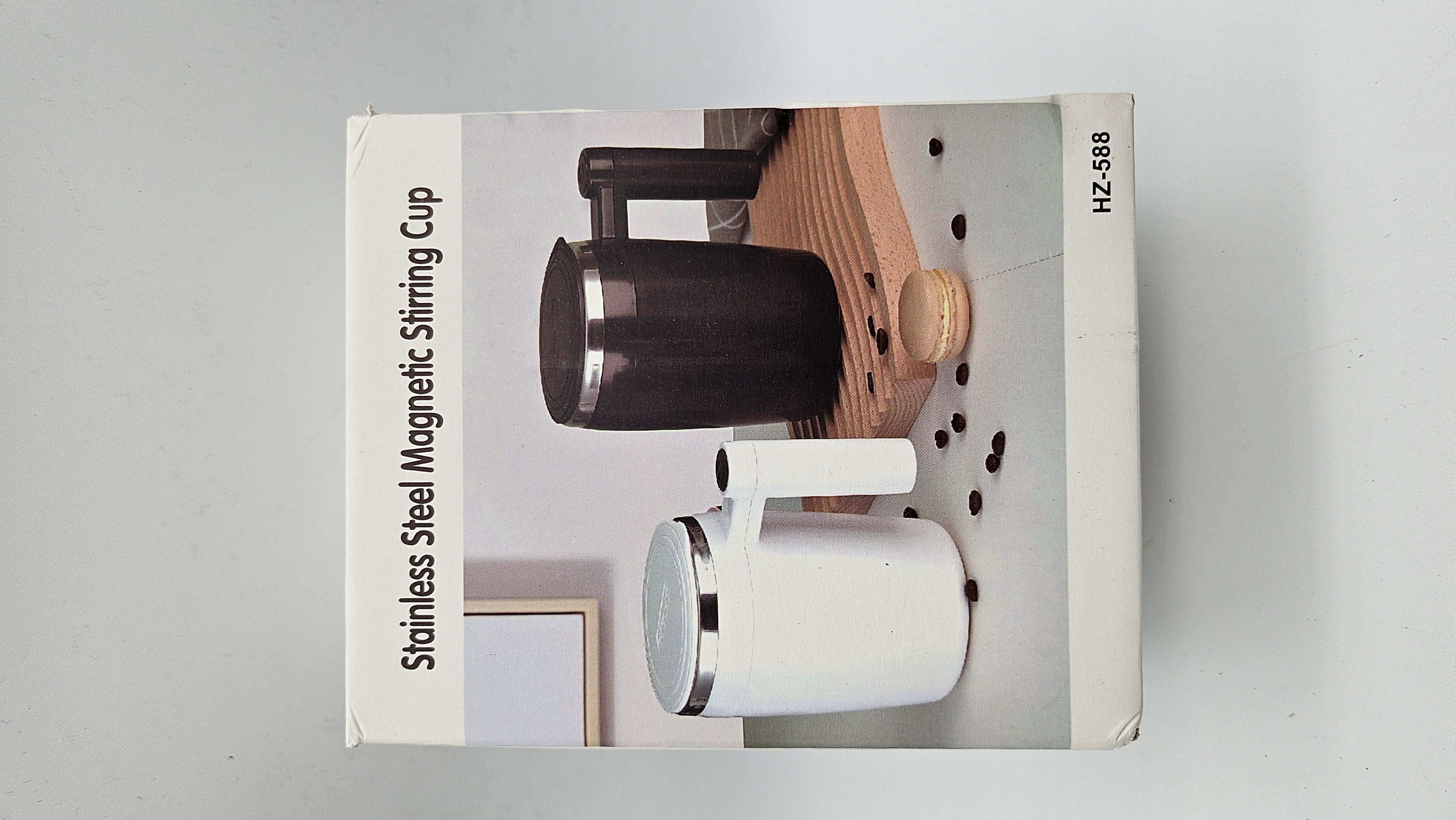 Tasse mélangeuse magnétique en acier inoxydable