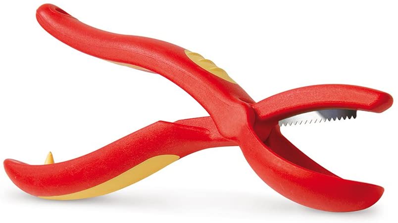 Snips Taglia Castagne Coupe Châtaignier Plastique / Acier Rouge