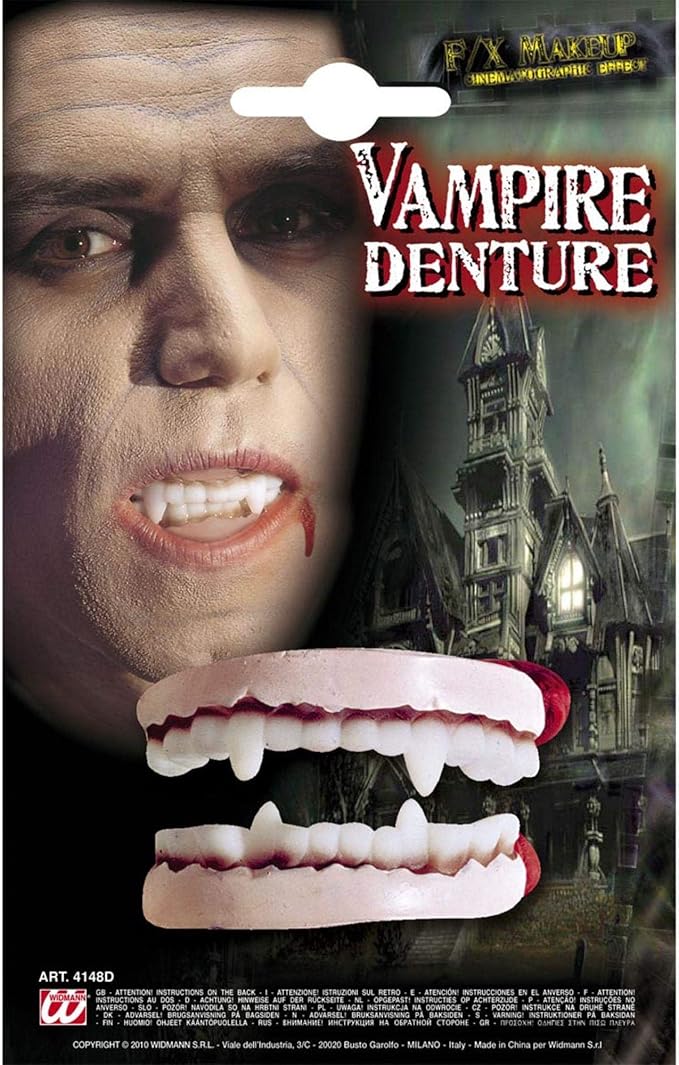 Dentier de vampire adulte, taille unique