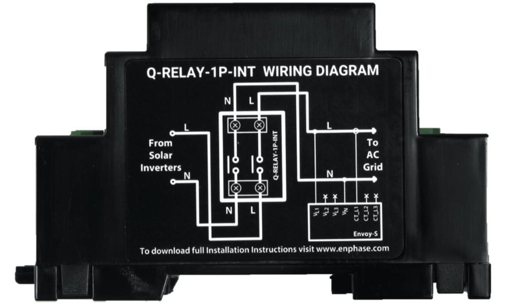 ENPHASE Relais externe de déconnexion QRELAY monophasé - Q-RELAY-1P-INT