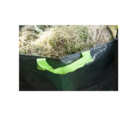  Sac de jardin - Lot de 3 - Noir - 70L, 100L, 170L - Polyéthylène tressé - Haute résistance