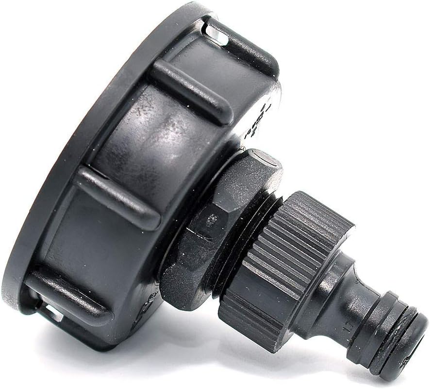 Raccord S60x6 avec embout male pour cuve 1000 litres 