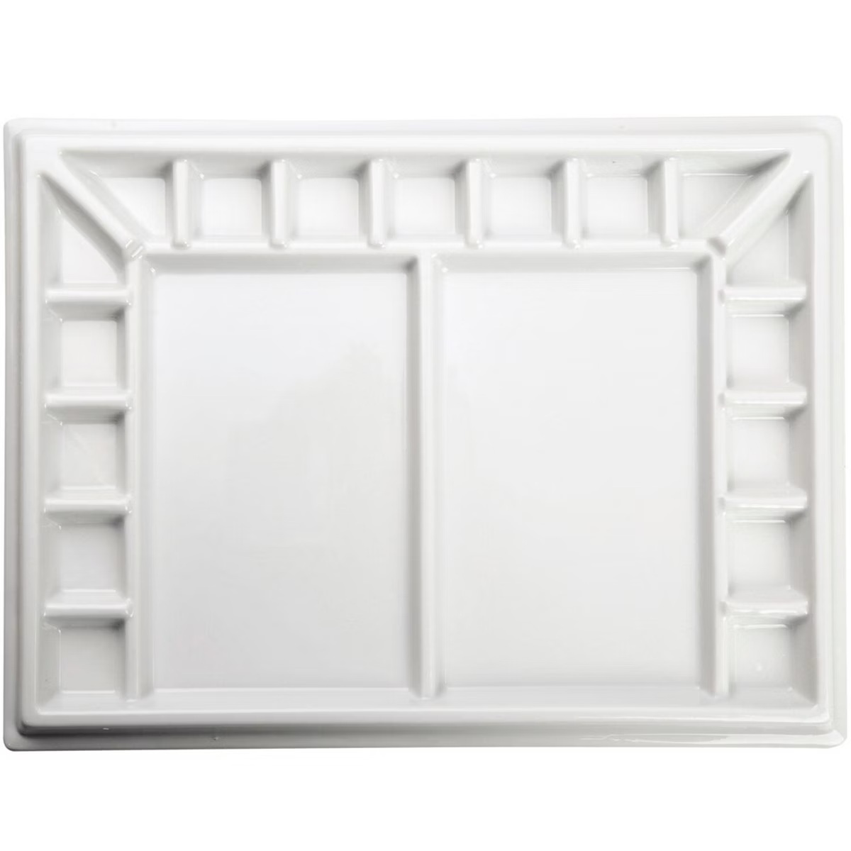 Palette de peinture en porcelaine de Meeden Studio