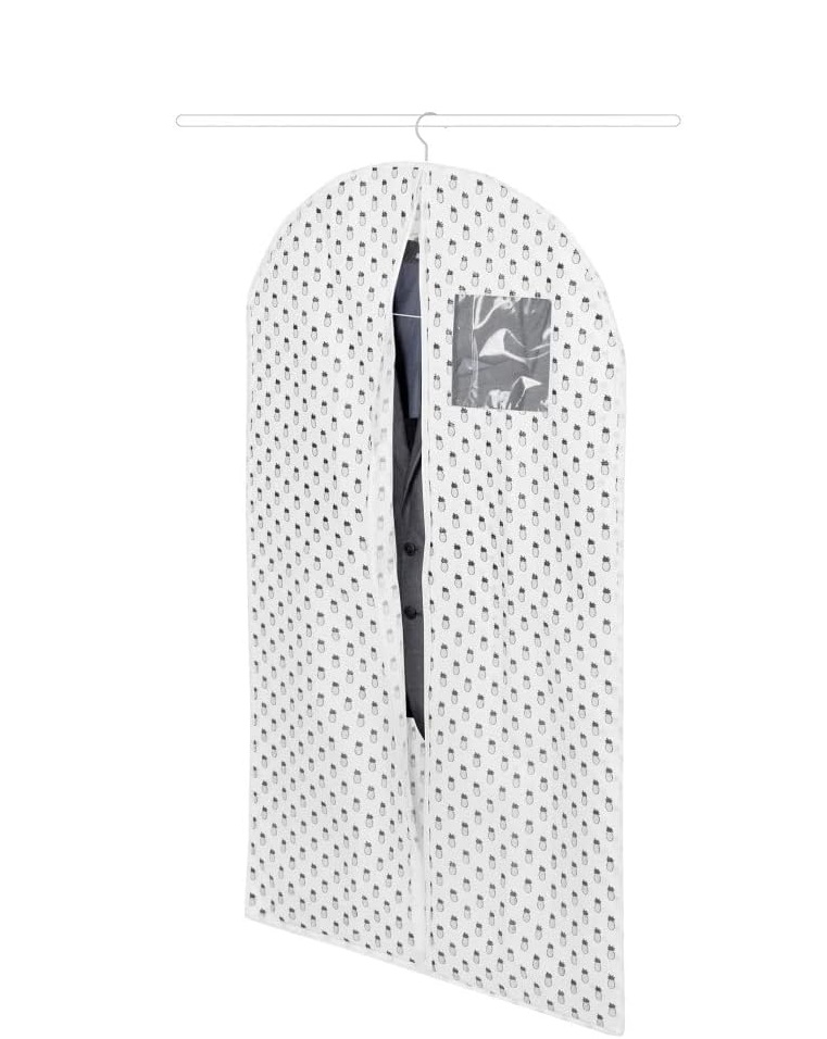 Compactor Tropic Housse pour vêtements, Blanc, S, 60 x 0,2 x H.100 cm, RAN8859