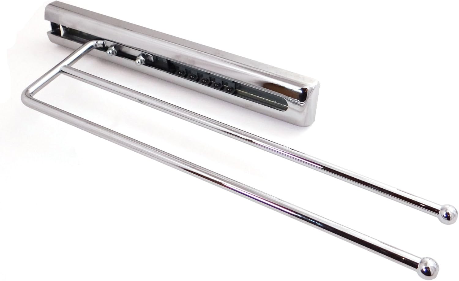 SOTECH Porte-serviettes coulissant 2 bras chrome poli Longueur 325 mm (déployé : env. 505 mm) Porte-serviettes Kesseböhmer