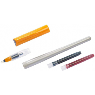 Stylo plume - PILOT - Parallel Pen - 2,4 mm - Corps jaune - Pointe large