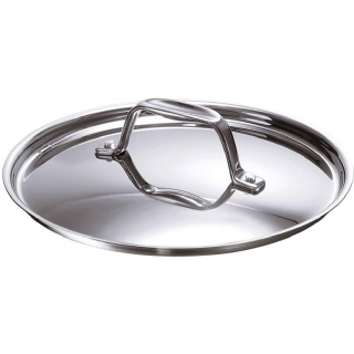 Bekaline 12069164 Chef Couvercle en acier inoxydable 16 cm, Argenté