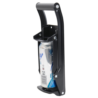 Broyeur de canettes, jusqu'à 500 ml, HMF 3750-02, 11,5 x 32,5 x 8 cm, noir
