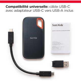 SanDisk Extreme Disque SSD Externe 1 To 