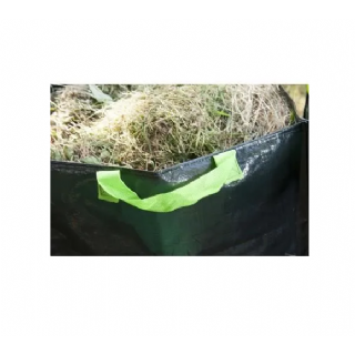 Sac de jardin - Lot de 3 - Noir - 70L, 100L, 170L - Polyéthylène tressé - Haute résistance