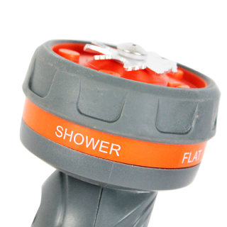 Pistolet d'arrosage FISHTEC 2 en 1 - 5 formes de Jets - Tête Rotative