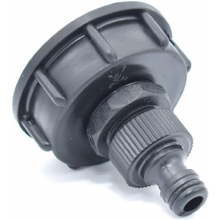 Raccord S60x6 avec embout male pour cuve 1000 litres 