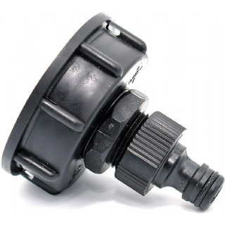 Raccord S60x6 avec embout male pour cuve 1000 litres 