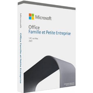 Office Famille et Petite Entreprise 2021 | Achat définitif​ | 1 PC ou MAC | Box