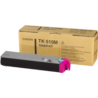 Kyocera TK 510M Kit toner - 1 x Magenta - Ref 1T02F3BEU0 : 8000 Pages, Consommable de Marque Kyocera