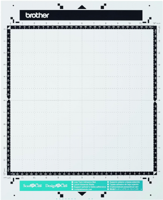Support adhésif à faible adhérence 30,5x30,5cm Scan N Cut CM uniquement