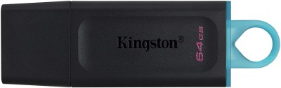  Kingston DataTraveler Exodia DTX/64GB Clé USB 3.2 Gen 1 - avec capuchon de protection et anneaux pour porte-clés de plusieurs couleurs 