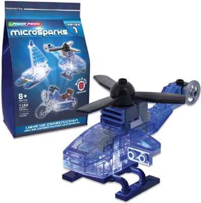 LASER PEGS, Véhicule, Construction, Brique Lumineuse, Jouet pour Enfants Dès 8 Ans, LAM00 