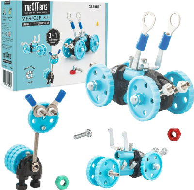  Robot Toy - Blue Vehicle 