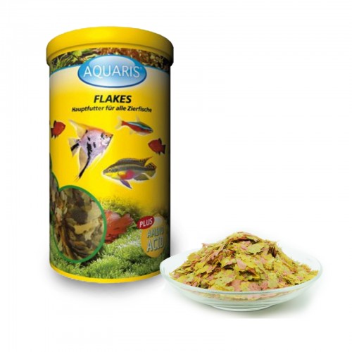 AQUARIS Aquarium Fish Food Flakes 45 g