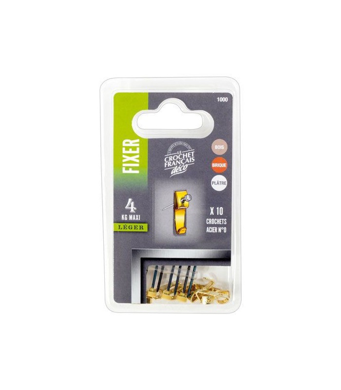 CROCHET ACIER LAITON N 0 CTE 10 1000