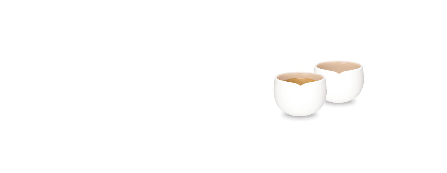 Produit neuf en déstockage – Tasses à espresso Nespresso Origin en porcelaine – lot de 2