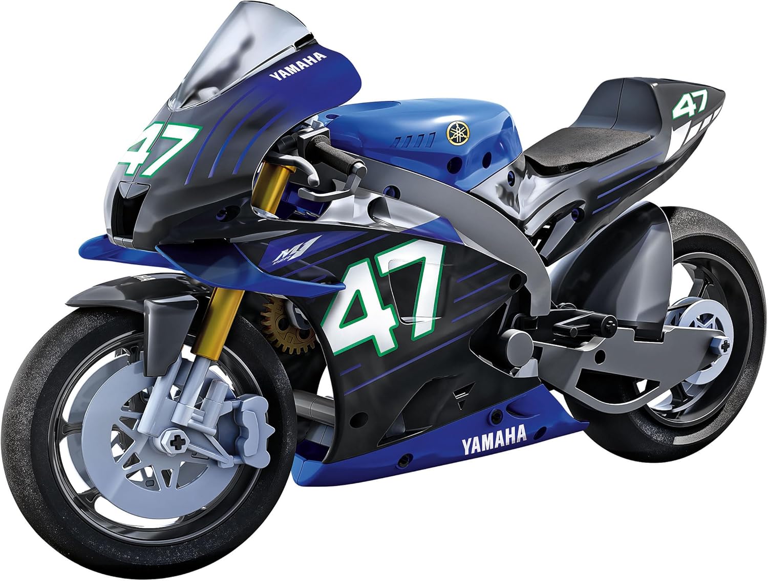 Clementoni - Coffret de construction Yamaha M1 - Application disponible - Fabriqué en Italie