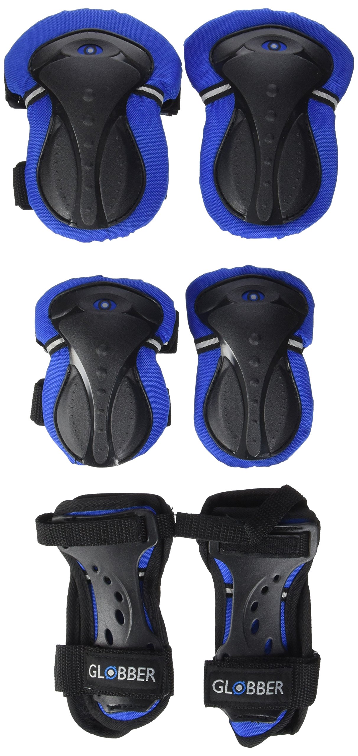 SET DE 3 PROTECTIONS - BLEU XXS - 3 / 7 ANS