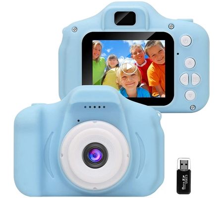 GlobalCrown Appareil Photo pour Enfants  couleur bleu