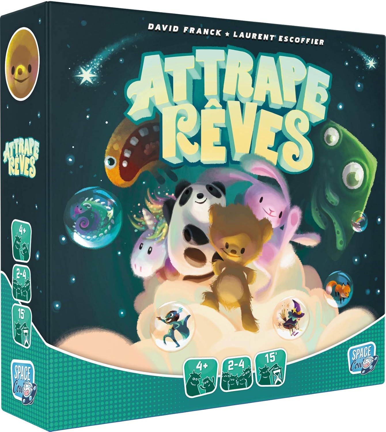 Space Cowboys  Attrape rêves  Jeu de société À partir de 4 ans 2 à 4 joueursminutes  15 