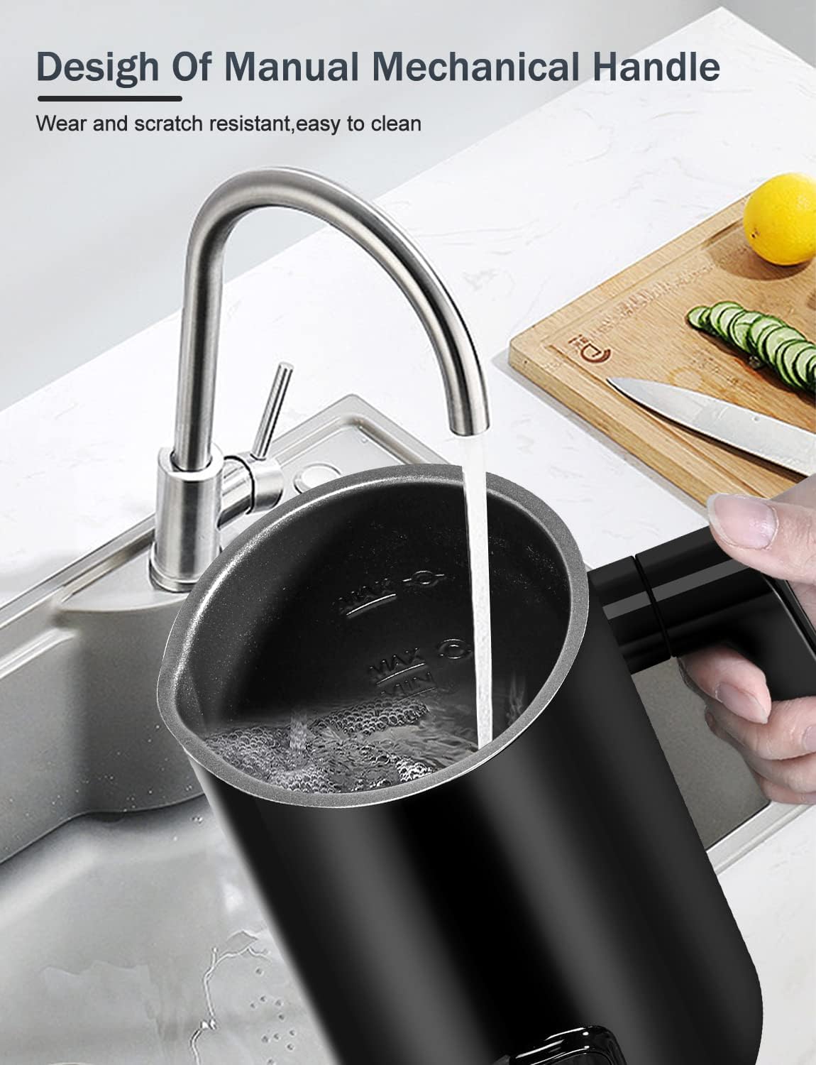 Mousseur à lait - 400 W 350 ml