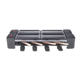 Raclette grill extensible COSYLIFE 8 parts CL-R8PEXT