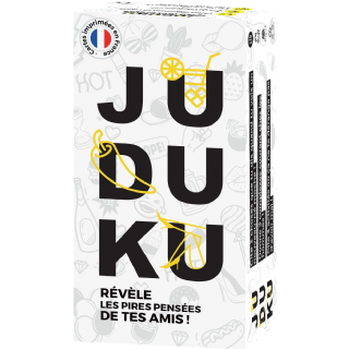 JUDUKU Jeux de société Jeu de Carte fabriqué en France - Edition Limitée Blanc 