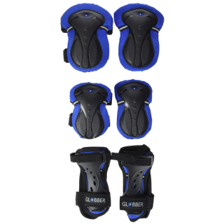 SET DE 3 PROTECTIONS - BLEU XXS - 3 / 7 ANS