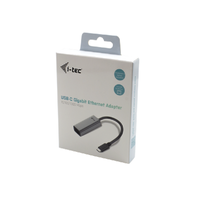 i-Tec - Adaptateur réseau - USB-C 3.1 - Gigabit Ethernet x 1 - gris sidéral
