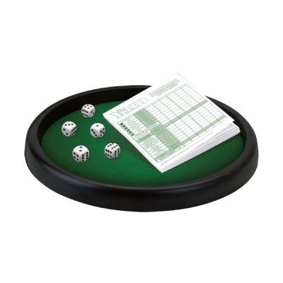 Jeu de dés YAM 421 avec plateau Dujardin