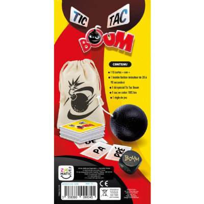 Jeu d’ambiance Tic Tac Boum à partir de 8 ans